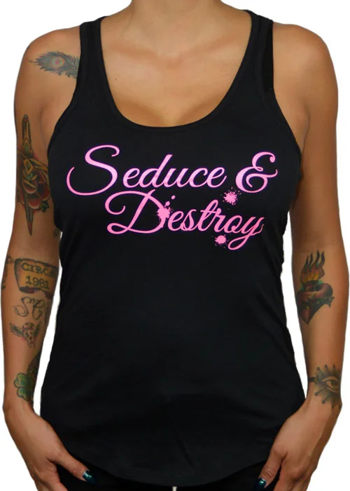 Seduce & Destroy Logo Tank Top