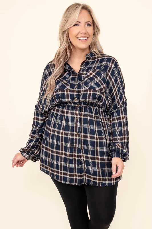 Fall Experiences Tunic, Navy